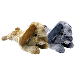 Multipet Thumperz Soft Bunnies Dog Toy, Assorted Colors, 24-in