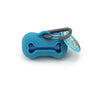 Messy Mutts Silicone Dog Waste Bag Holder, Blue