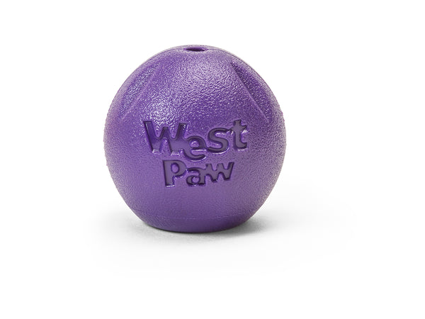 West Paw Rando Zogoflex Dog Chew Toy, Eggplant