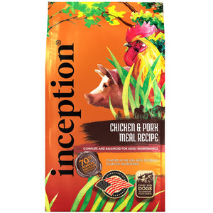 Inception Chicken & Pork Meal Recipe Dry Dog Food