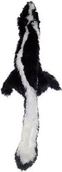 Ethical Pet Skinneeez Forest Series Skunk Stuffingless Dog Toy