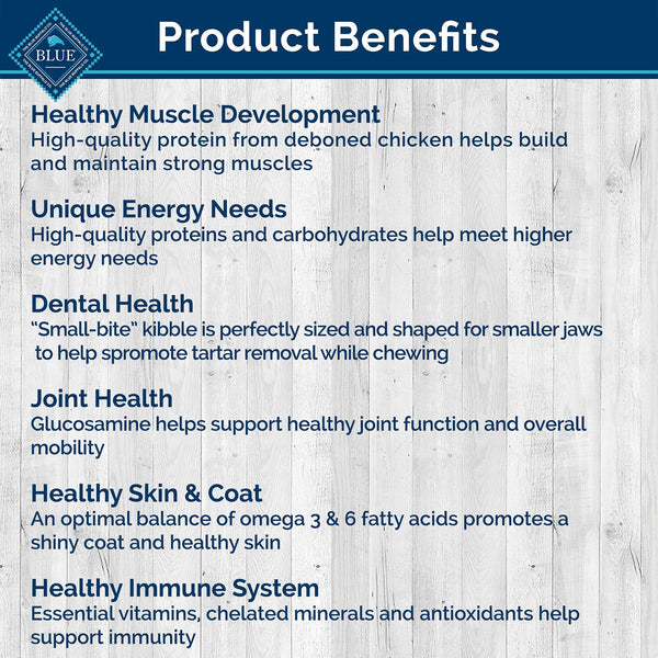 Blue Buffalo Life Protection Formula Small Breed Adult Chicken & Brown Rice Recipe Dry Dog Food