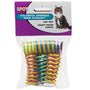 Ethical Pet Wide Durable Heavy Gauge Plastic Colorful Springs Cat Toy