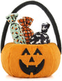 P.L.A.Y. Howl-O-Ween Treat Basket with 3 Squeaky Candies Dog Toy