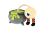 P.L.A.Y. Howling Haunts Cauldron Pup's Potion Dog Toy