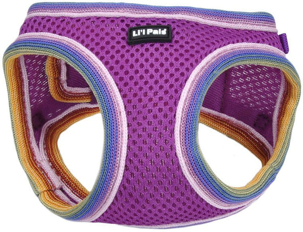 Li'l Pals Comfort Mesh Harnais pour chien Orchidée