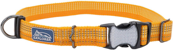 K9 Explorer Brights Reflective Adjustable Dog Collar, Desert
