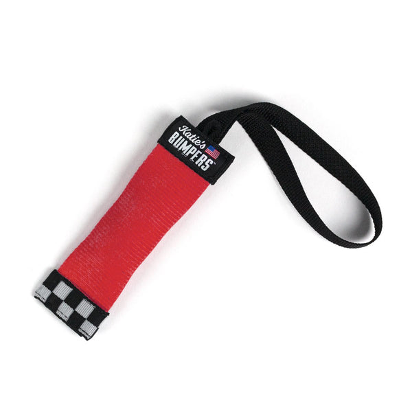 Katie's Bumpers Sqwuggie Firehouse Dog Toy, Red