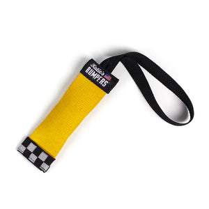 Katie's Bumpers Sqwuggie Firehouse Dog Toy, Yellow