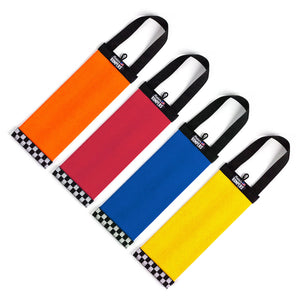 Katie's Bumpers Bottle Tracker Firehouse Dog Toy, Orange
