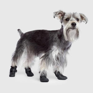 Canada Pooch Fleece Lined Wellies Dog Boots, Black