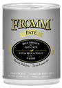 Fromm Boeuf, poulet et avoine Pate Nourriture pour chiens en conserve