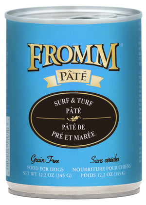 Fromm Surf & Turf Pate Canned Dog Food
