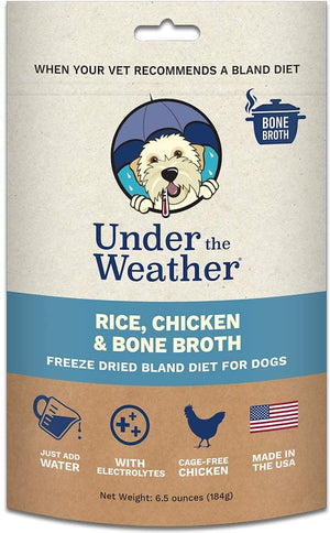 Under the Weather Rice, Chicken & Bone Broth Freeze-Dried Dog Food