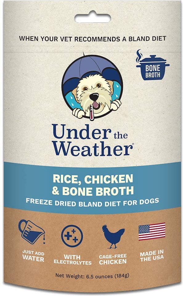 Under the Weather Rice, Chicken & Bone Broth Freeze-Dried Dog Food