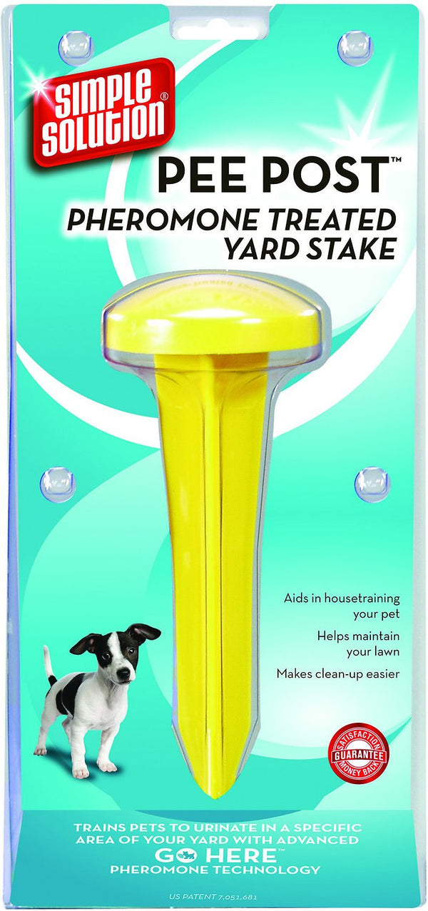 Simple Solution Pee Post Pheromone Treated Yard Stake