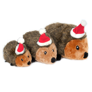 ZippyPaws Holiday Hedgehog Dog Toy