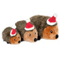 ZippyPaws Holiday Hedgehog Dog Toy