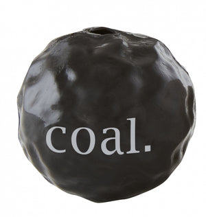 Planet Dog Orbee-Tuff Lump of Coal Dog Toy, 3-in