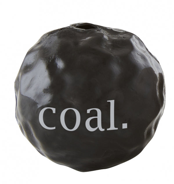 Planet Dog Orbee-Tuff Lump of Coal Dog Toy, 3-in
