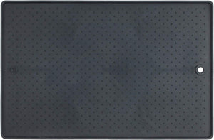 Dexas Pet Bowl Grippmat, Gray