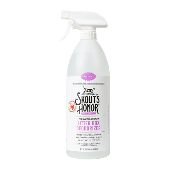 Skout's Honor Désodorisant pour bac à litière pour chat, 35 oz