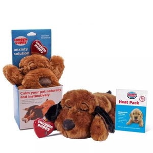 Smart Pet Love Jouet pour chien Original Snuggle Puppy Battement de cœur, Marron