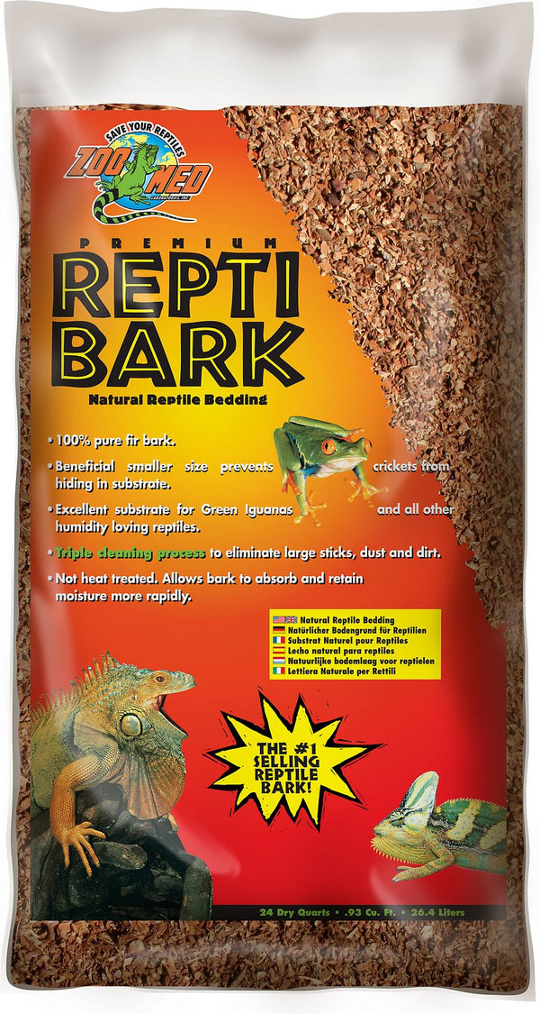 Zoo Med Premium Repti Bark Natural Fir Reptile Bedding