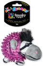 Spunky Pup Lil' Bitty Squeakers Zebra Dog Toy