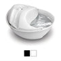 Fontaine à boire en céramique Pioneer Pet, design goutte de pluie, blanche