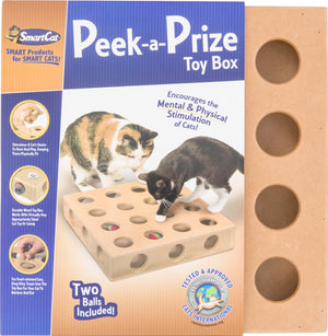 Pioneer Pet SmartCat Boîte Peek-a-Prize Jouet pour chat