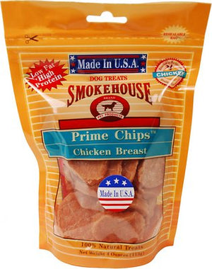 Smokehouse USA Chips de poitrine de poulet Prime Friandises pour chiens