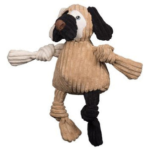 HuggleHounds Knottie HuggleMutt Patches Dog Toy