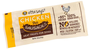 Etta dit! Gâteries pour chiens à saveur de poulet Saucisse Link
