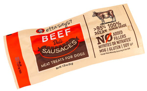 Etta Says! Sausage Link Beef Flavored Dog Treats