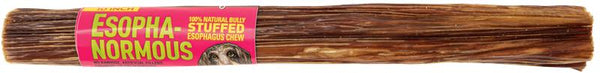 Etta Says! Esopha-Normous Stuffed Bully Stick Dog Treats