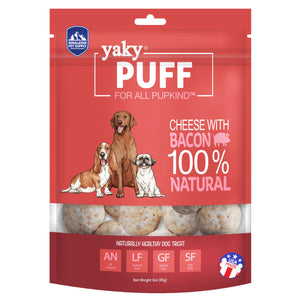 Himalayan Pet Supply yakyPUFF Bacon Flavor Dog Treats, 3-oz