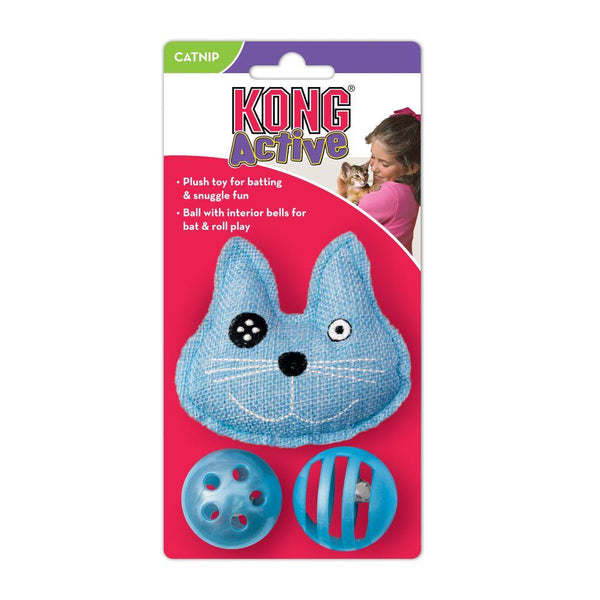 KONG Active Trio Cat Toy, Assorted