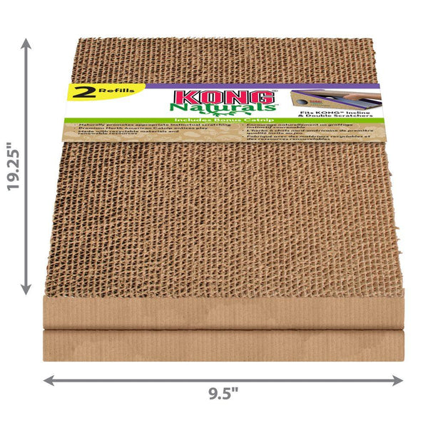 Recharge de jouets pour chat KONG Naturals Scratcher, paq. de 2