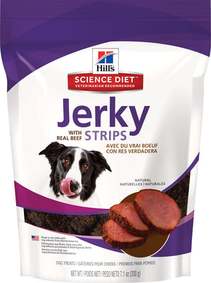 Hill's Science Diet Friandises pour chiens en bandes de viande séchée au vrai bœuf, 7.1-oz
