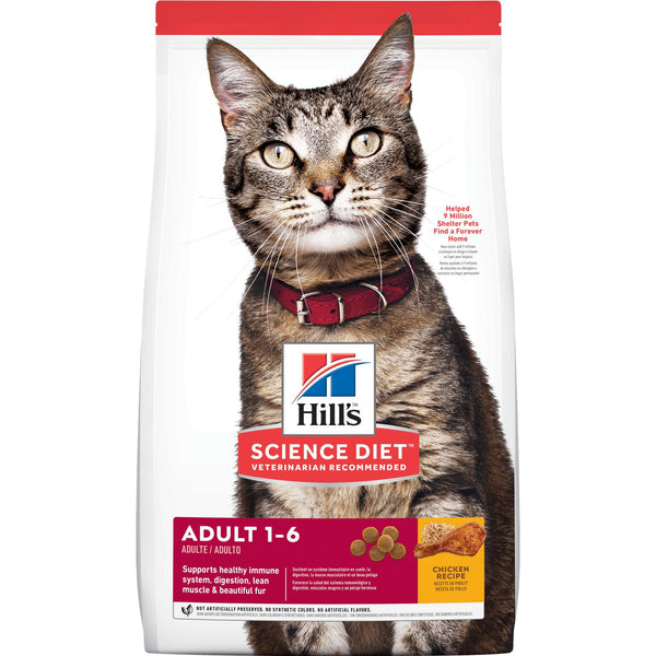 Hill's Science Diet Adulte 1-6 Poulet Croquettes pour chats