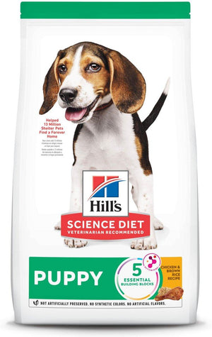 Hill's Science Diet Croquettes pour chiots Poulet et Riz brun