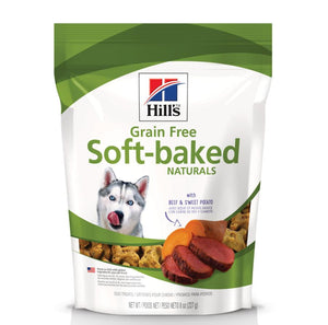 Hill's Science Diet Friandises pour chiens Soft-Baked Naturals Sans céréales Boeuf et Patate douce, 8-oz