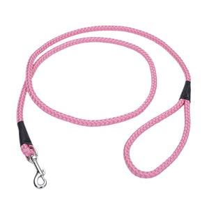 Coastal Rope Dog Leash, Pink Bright, 6-ft