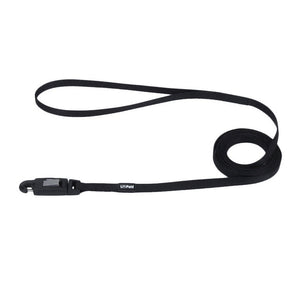 Li'l Pals E-Z Snap Dog Leash, Black, 6-ft