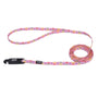 Li'l Pals Patterned Dog Leash with E-Z Snap, Daisy Multi-Color, 3/8-in x 6-ft