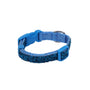 Li'l Pals Adjustable Collar with Glitter Overlay for Dogs, Blue Sparkles