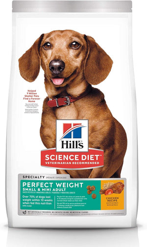 Hill's Science Diet Adult Small & Mini Perfect Weight Chicken Dry Dog Food