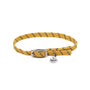 Collier extensible de sécurité réfléchissant ElastaCat avec breloque réfléchissante pour chats, jaune, 10 po