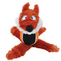 Li'l Pals Tennis Ball Fox Plush Dog Toy, 6-in